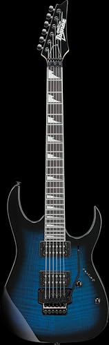 Ibanez(アイバニーズ) GIOシリーズ エレキギター ダブルロッキングトレモロ搭載 Transparent Blue Sunburst GRG320FA-TBSの詳細・まとめ 画像