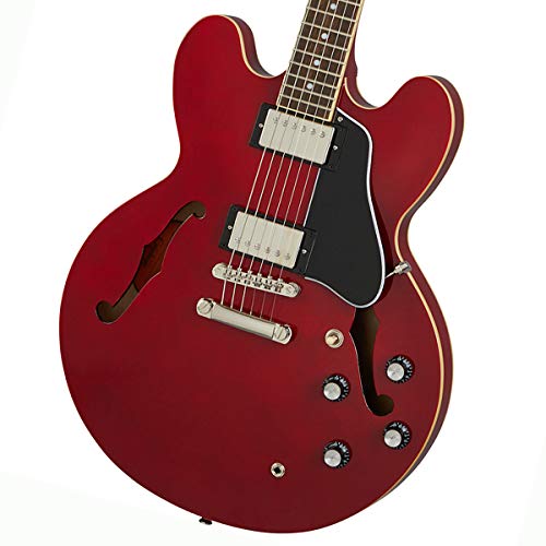 Epiphone Inspired by Gibson ES-335 Cherry (CH) エピフォン セミアコ ES335の外観・全体像 画像
