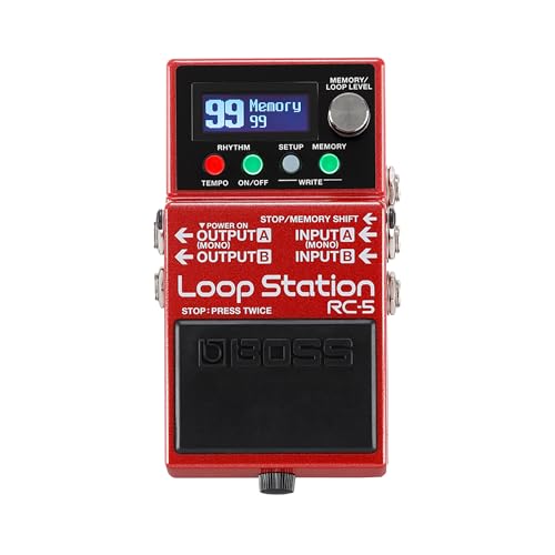 BOSS ボス ループステーション ルーパー RC-5 コンパクト ステレオ対応 最大13時間録音 エフェクター ギター/ボーカルの外観・全体像 画像