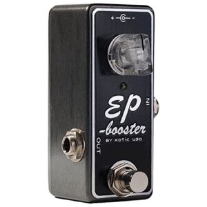 Xotic エキゾチック エフェクター ブースター EP Booster 【国内正規品】 黒,銀 1