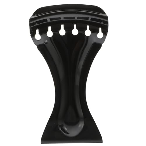 ABOOFAN 弦用 テールピース ブラック ドブロギター リゾネーターギター対応 エコーギター ブリッジ 交換部品 パーツの外観・全体像 画像