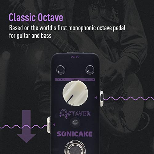 SONICAKE オクターバー ギター エフェクター ペダル Octaverの詳細・まとめ 画像