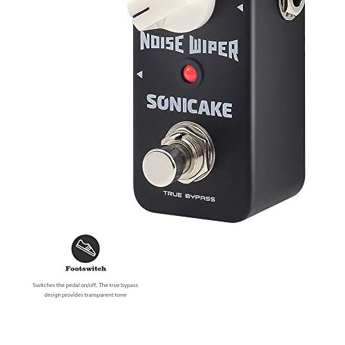 SONICAKE ノイズゲート ギター エフェクター ペダル Noise Wiperの特徴・詳細 画像