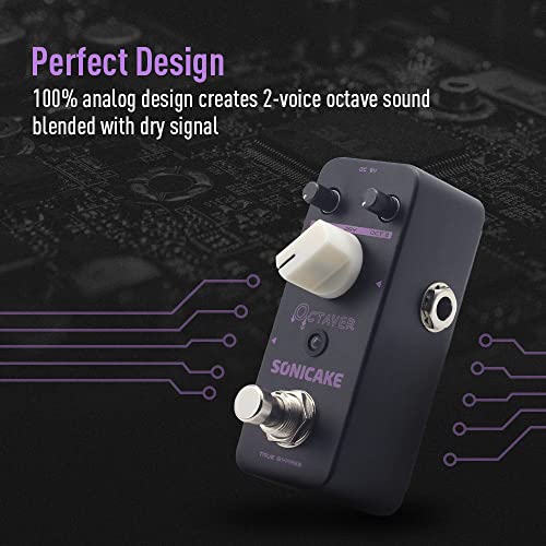 SONICAKE オクターバー ギター エフェクター ペダル Octaverの特徴・詳細 画像