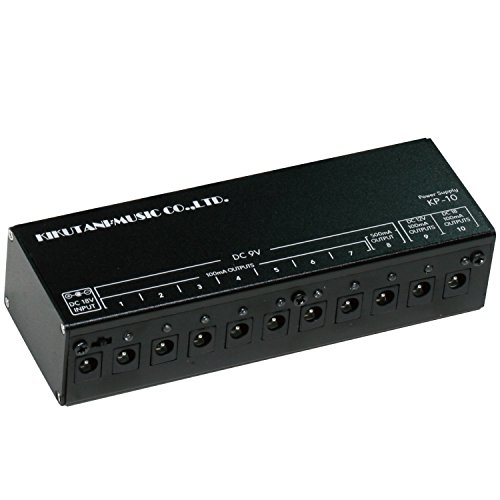 キクタニ エフェクター用パワーサプライ PSE認証 KP-10の詳細・まとめ 画像