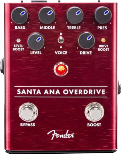 Fender エフェクター Santa Ana Overdrive Pedal(電池付属なし)の外観・全体像 画像