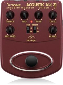 ベリンガー ギターエフェクター アコギ プリアンプ ダイレクトボックス DI V-TONE ACOUSTIC ADI21 1