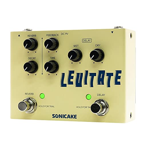 SONICAKE ディレイ&リバーブ エフェクター Levitateの外観・全体像 画像