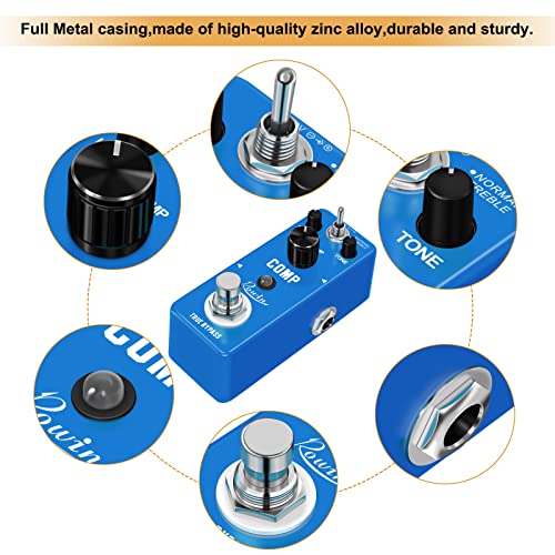 Rowin compressor コンプレッサー COMP ギターエフェクトペダル LEF-333の特徴・詳細 画像