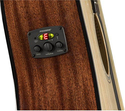 Fender エレキアコースティックギター CD-60SCE, Natural ソフトケース付属の特徴・詳細 画像