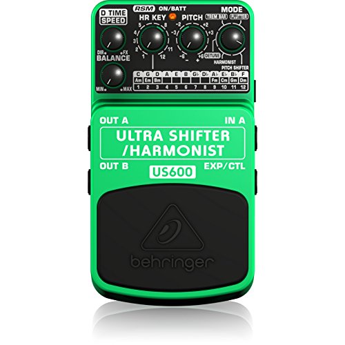 Behringer ウルトラシフター/ハーモニスト Us600 アルティメットピッチシフター/ハーモニストエフェクトペダルの外観・全体像 画像