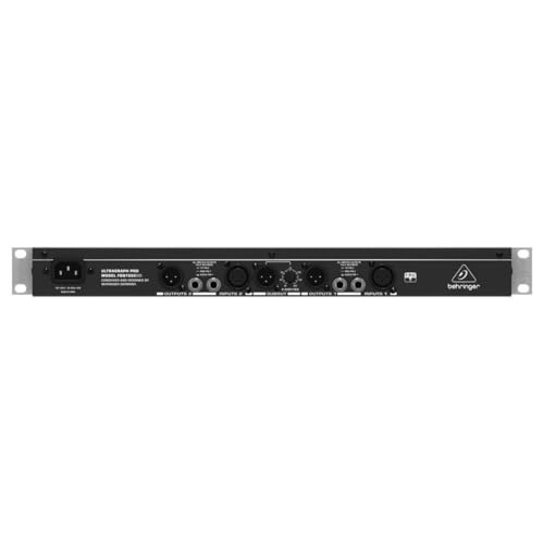 Behringer グラフィックイコライザー 15バンドステレオ フィードバック検出機能搭載 サブウーハー用出力搭載 ULTRAGRAPH PRO FBQ1502HDの詳細・まとめ 画像