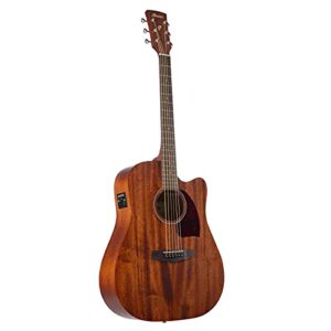 Ibanez アイバニーズ パフォーマンス・シリーズ エレアコ ドレッドノート オープン・ポア・ナチュラル PF12MHCE-OPN 1