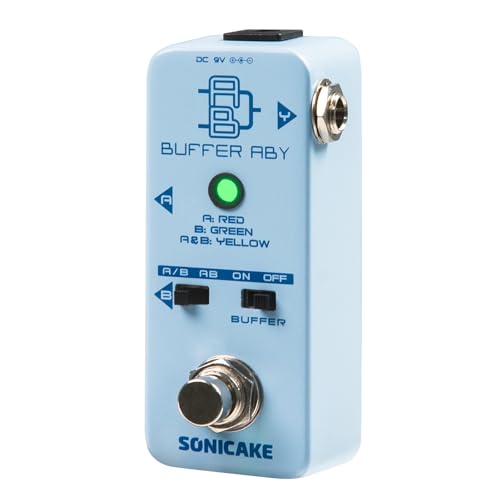 SONICAKE ラインセレクター ギター エフェクター ペダル Buffer ABYの外観・全体像 画像