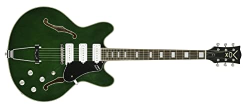 VOX ヴォックス エレクトリック・セミホロー・ギター シングルPU3基搭載 Bobcat S66 イタリアン・グリーンの外観・全体像 画像