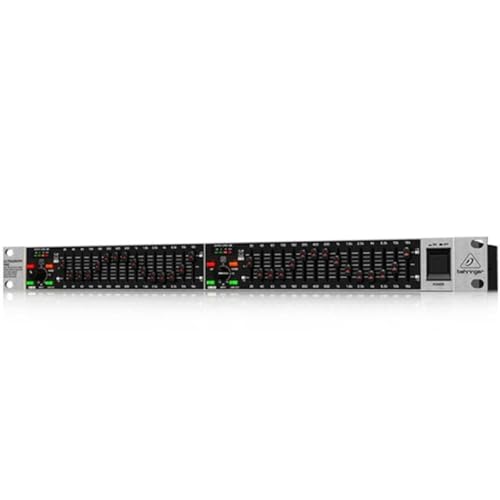 Behringer グラフィックイコライザー 15バンドステレオ フィードバック検出機能搭載 サブウーハー用出力搭載 ULTRAGRAPH PRO FBQ1502HDの外観・全体像 画像
