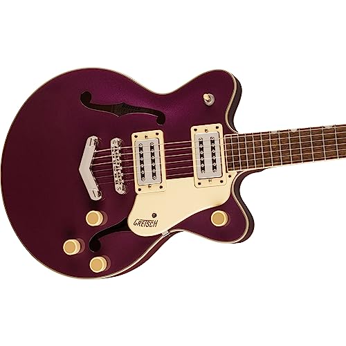GRETSCH グレッチ セミアコ G2655 Streamliner™ Center Block Jr. Double-Cut with V-Stoptail, Laurel Fingerboard, Burnt Orchid ソフトケース付きの特徴・詳細 画像