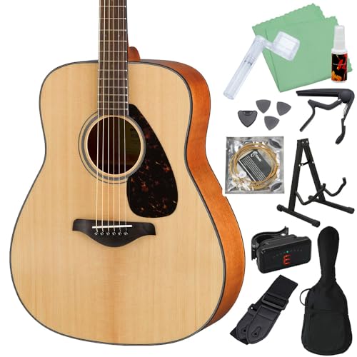 YAMAHA FG800 NT アコースティックギター初心者12点セット アコースティックギター ヤマハの外観・全体像 画像