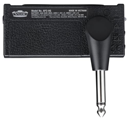 VOX ヘッドフォン ギターアンプ amPlug 3 High Gain ケーブル不要 ギターに直接プラグ・イン 自宅練習に最適 電池駆動 エフェクト内蔵 現代のハイゲインアンプサウンド AP3-HGの特徴・詳細 画像