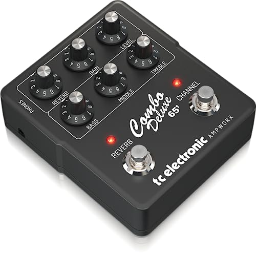 TC Electronic ギター用プリアンプ TC Ampworxテクノロジー 2ch設計 独立したIRスプリングリバーブ Celestion公式IR搭載 ヘッドフォンアウト COMBO DELUXE 65 PREAMPの詳細・まとめ 画像
