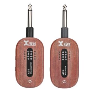 Xvive エックスバイブ A24 Guitar Wireless System XV-A24 Mahogany ギター用ワイヤレスシステム マホガニー 1