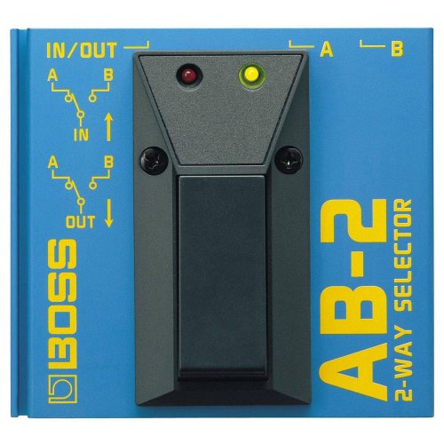 BOSS ボス 2ウェイセレクター AB-2 ABセレクター 入力/出力のどちらにも使用可能の外観・全体像 画像