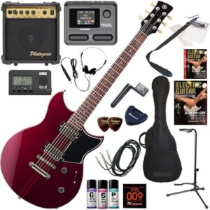 【セット品】YAMAHA エレキギター初心者入門 マルチエフェクターも入ってる最強の20点セット RSE20/RCP（レッドカッパー） 1