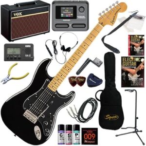 【セット品】Squier エレキギター初心者入門 Pathfinder10とマルチエフェクターが入ってる完璧21点セット Classic Vibe '70s Stratocaster HSS/BLK（ブラック） 1