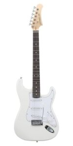 Photogenic フォトジェニック エレキギター STタイプ ホワイト ST-180/WH [ソフトケース/シールド/調整用レンチ付属] 1