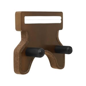 ギター壁掛けハンガー 弦楽器ハンガー 吊り下げフックホルダー ギター用スタンド ウクレレ 壁掛けハンガー ブラケット ギターフックホルダー 滑り止めマット付き 1