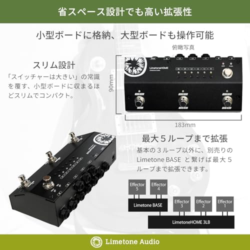 Limetone Audio Limetone HOME 3LB スイッチャー ライムトーンオーディオの特徴・詳細 画像