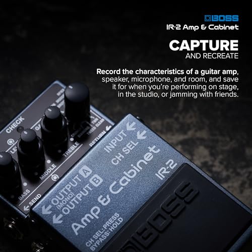 BOSS/IR-2 Amp & Cabinet アンプシミュレーター キャビネットIRローダー ボス IR2の特徴・詳細 画像