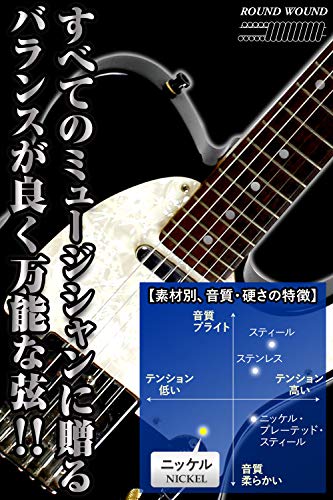 Phoenix エレキ ギター 弦 3set ニッケル バランス良い音質 テンション 切れにくい ポールエンド色分け/お手入れクロス&ピック 付き<長期保証45日間> (スーパライト)の特徴・詳細 画像