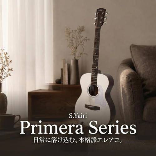 S.Yairi YEF-01 アコースティックギター初心者12点セット Wine Red エレアコギター OMシェイプ トップ単板 Primeraシリーズ Sヤイリの詳細・まとめ 画像