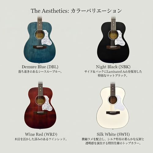 S.Yairi YEF-01 アコースティックギター初心者12点セット Wine Red エレアコギター OMシェイプ トップ単板 Primeraシリーズ Sヤイリの特徴・詳細 画像