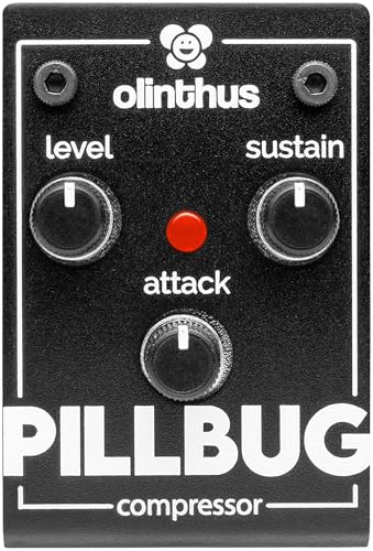 Olinthus オリンサス エフェクター コンプレッサー Pillbug [入出力用ブレイクアウトケーブル付属] 【国内正規品】の外観・全体像 画像