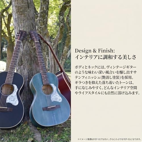 S.Yairi YEF-01 アコースティックギター初心者12点セット Wine Red エレアコギター OMシェイプ トップ単板 Primeraシリーズ Sヤイリの特徴・詳細 画像