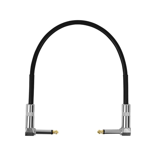 ギターペダルケーブル 50/30/15 センチメートルプロフェッショナルギターエフェクトペダルコード銅線アクセサリーメタルヘッドケーブルの外観・全体像 画像