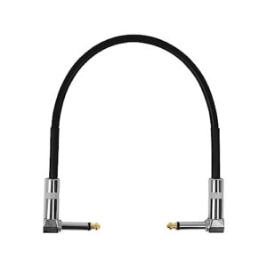 ギターペダルケーブル 50/30/15 センチメートルプロフェッショナルギターエフェクトペダルコード銅線アクセサリーメタルヘッドケーブル 1