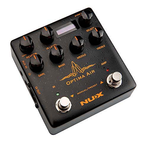 NUX NuX Optima Air アコースティックシミュレーターペダルの特徴・詳細 画像