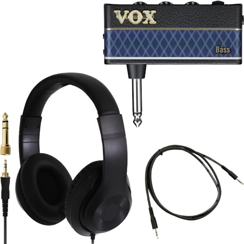 VOX ヘッドフォンアンプ アンプラグ3 amPlug3/AP3-BA(Bass) ヘッドフォン/AUXケーブル付きの外観・全体像 画像