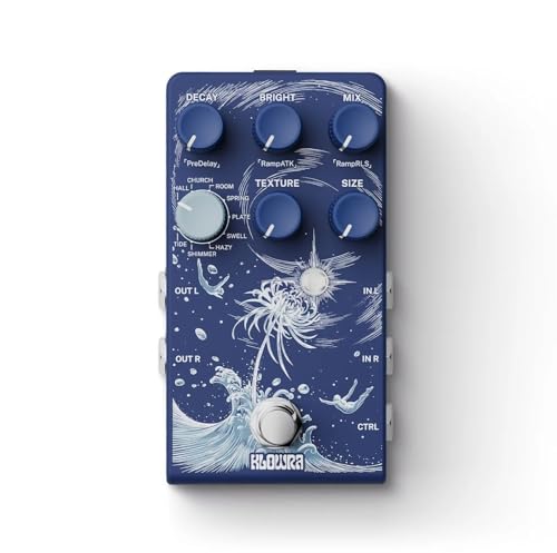 【正規代理店品】Klowra Limbo Reverb ステレオリバーブ/ギターペダル デジタルギターペダル 9ステレオアンビエントリバーブタイプ、アナログドライスルー、トゥルーバイパス、フリーズ&インフィニティ、エクスプレッションペダルサポートの詳細・まとめ 画像