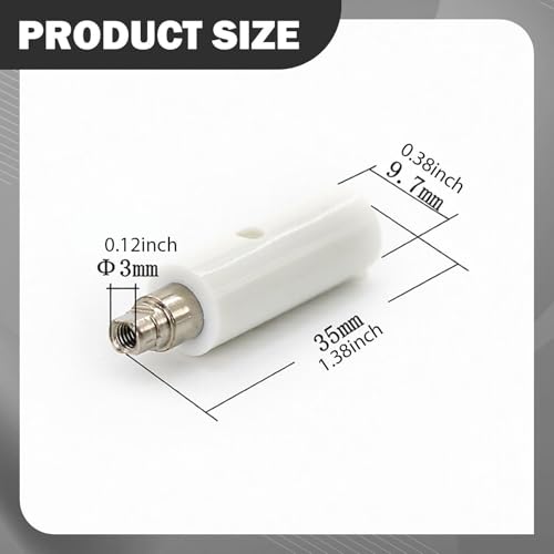 Generic ギター ペグ 軸 部品 クラシックギター チューニングアクセサリー 修理対応 簡単取付 交換パーツ 機械ヘッド メンテナンス 演奏練習に適用, シャフト付きの特徴・詳細 画像