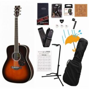 YAMAHA / FG830 Tobacco Brown Sunburst (TBS) ヤマハ アコースティックギター フォークギター 初心者 FG-830 アコギ入門豪華12点初心者セットR 1