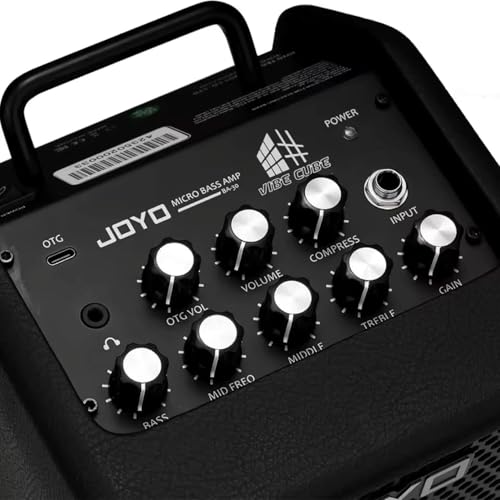 JOYO (ジョーヨ) コンパクト ベース用 コンボアンプ ブラック BA-30 VIBE CUBE BLKの特徴・詳細 画像