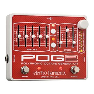 electro-harmonix エレクトロハーモニクス エフェクター ポリフォニックオクターブジェネレーター POG2 【国内正規品】 1