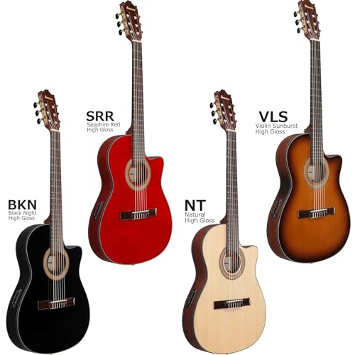 Ibanez GA35TCE 初心者14点セット BKN クラシックギター ナイロン弦 プリアンプ搭載 薄型ボディ ローズウッド指板 アイバニーズの特徴・詳細 画像