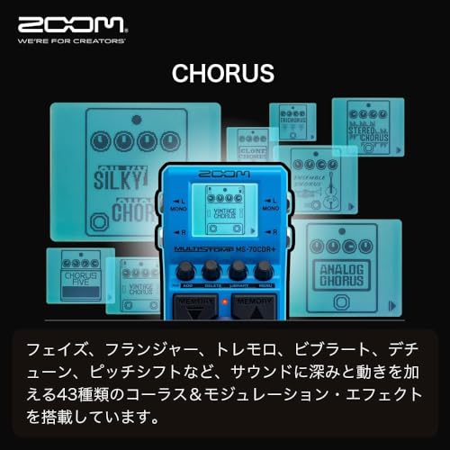 ZOOM(ズーム) MS-70CDRplus 純正アダプターセットの特徴・詳細 画像